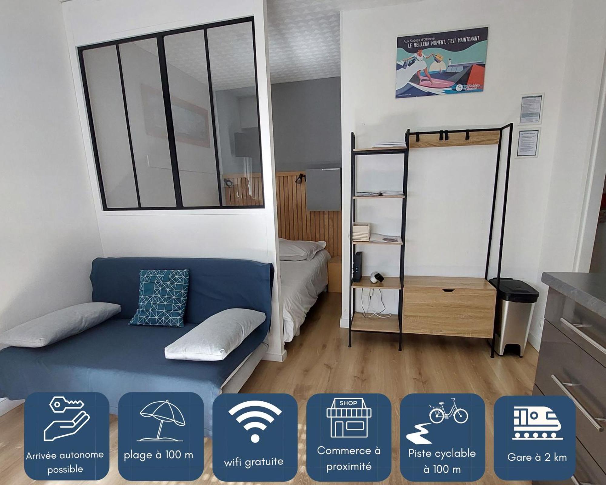 Studio La Salicorne Au Sables D'Olonne Les Sables-dʼOlonne Екстериор снимка